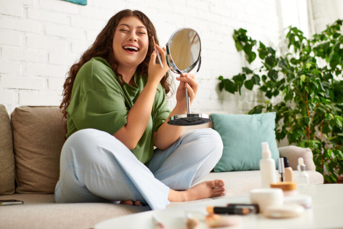 cuidados com a beleza: pele, cabelo e unhas